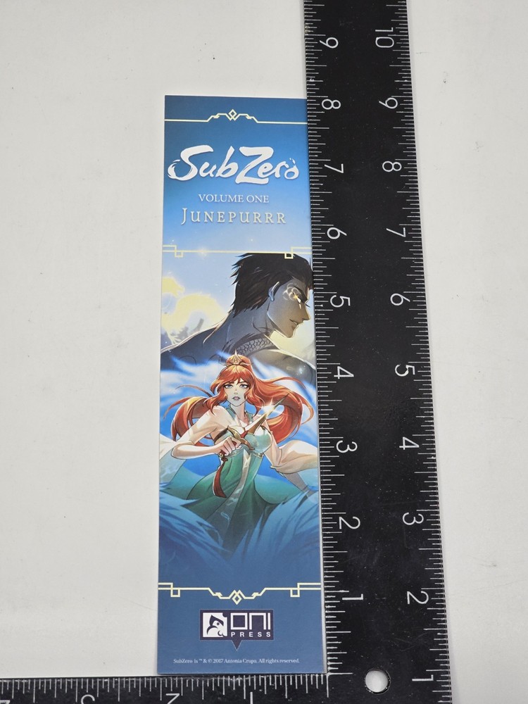 SubZero Oni Press Bookmark Promo + Covenant Vol. 1 (two sided)