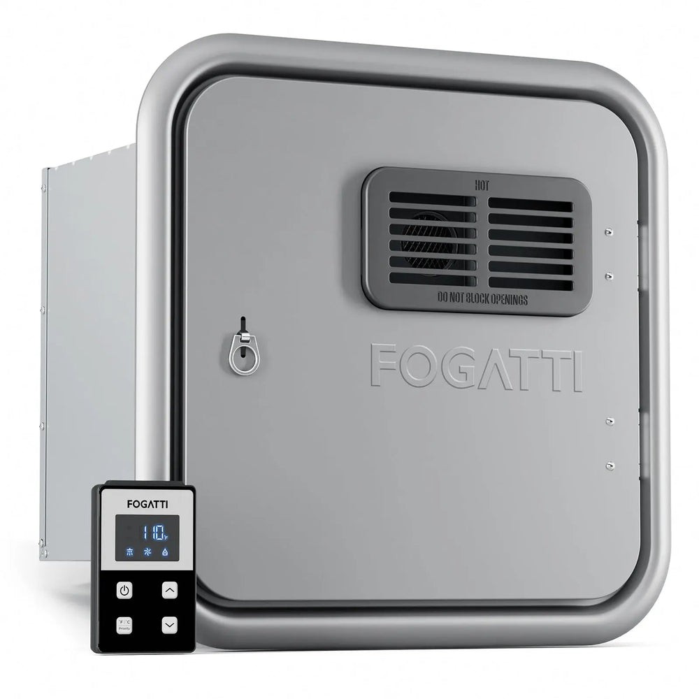 FOGATTI RV Gas Water Heater Tankless 3.6 GPM With Controller 66,000BTU On Demand