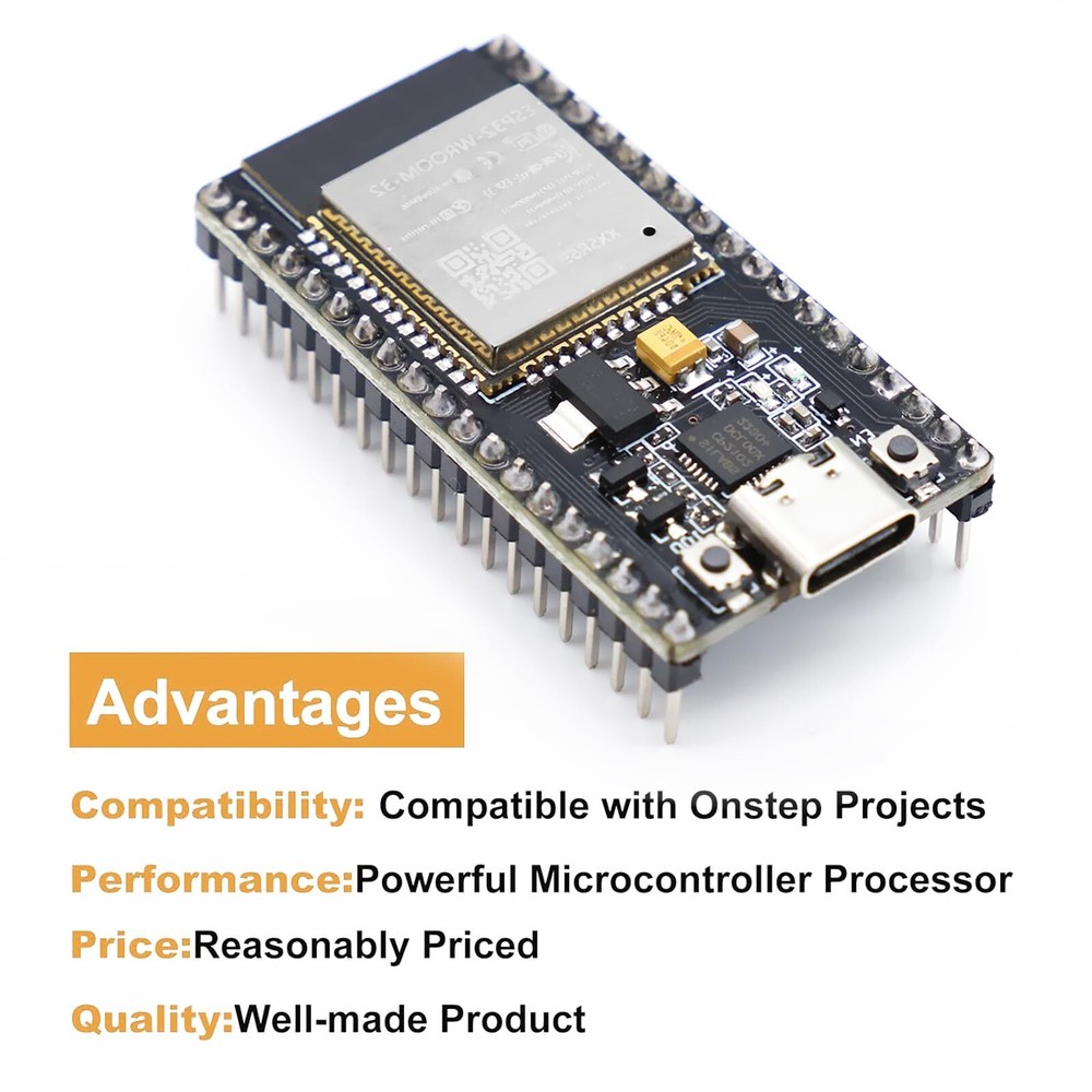ESP32 Development Board 5 Pcs ESP32 ESP-WROOM-32 Module with CP2012 Chip WiFi...