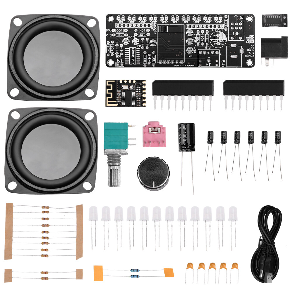 DC 5V PAM8406 Speaker Amplifier Board Module 2 Channel Bluetooth Speaker Kit DIY