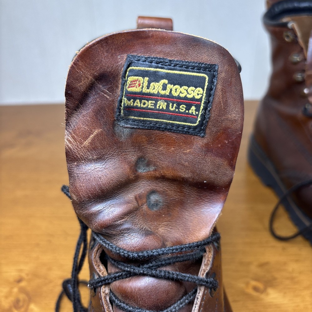 LaCrosse Leather Boots Men’s 8.5