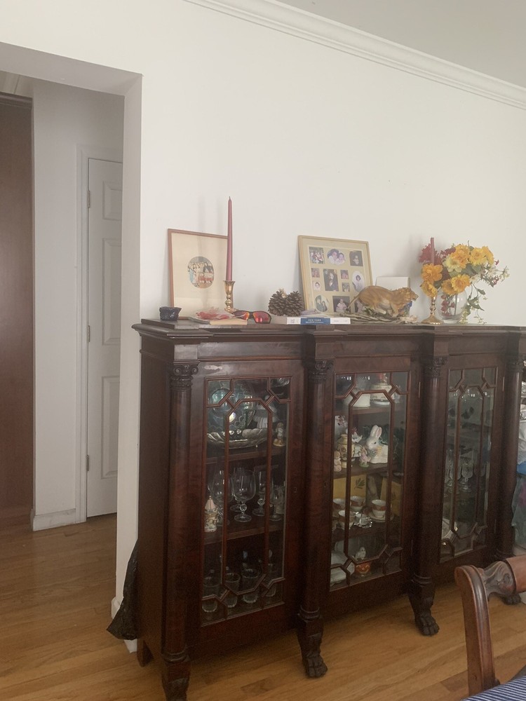 antique bookcase