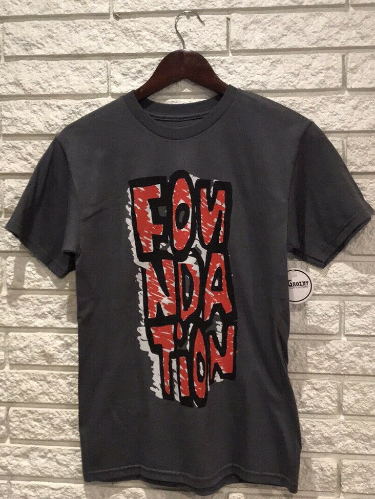 Foundation Skateboards Mens Grey Small Tee