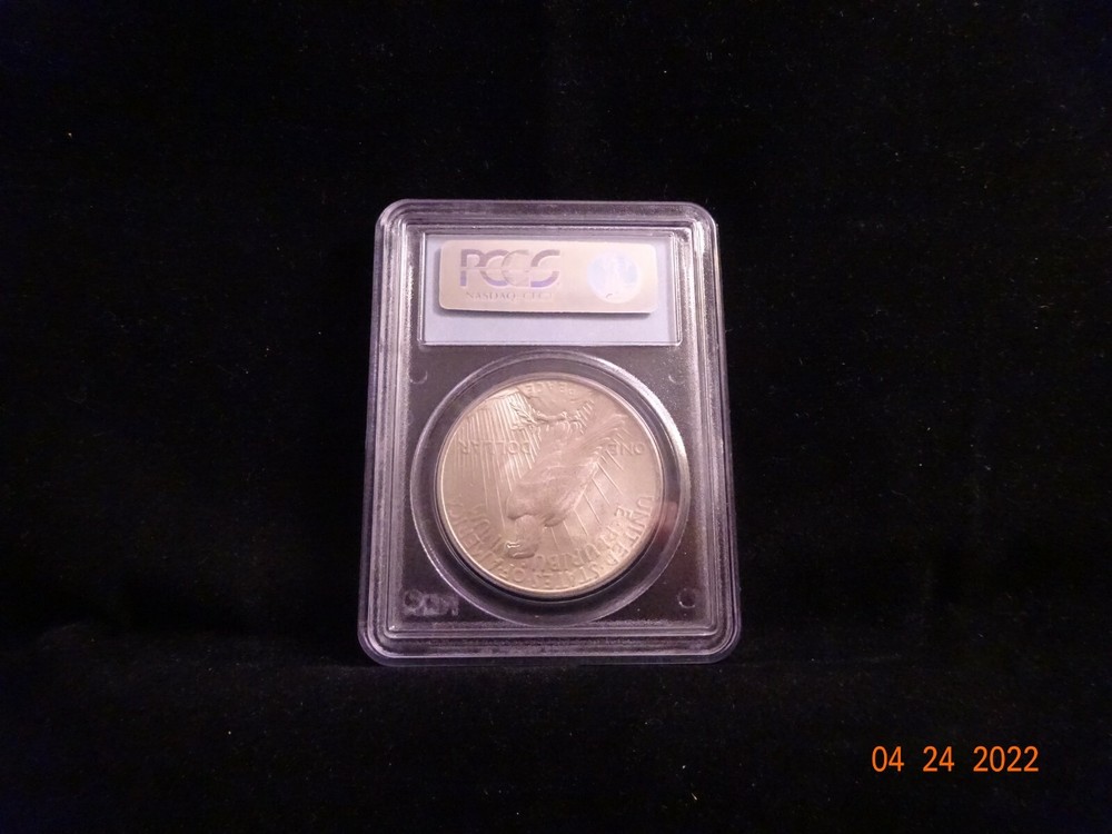 1925 Peace Silver Dollar, PCGS MS65