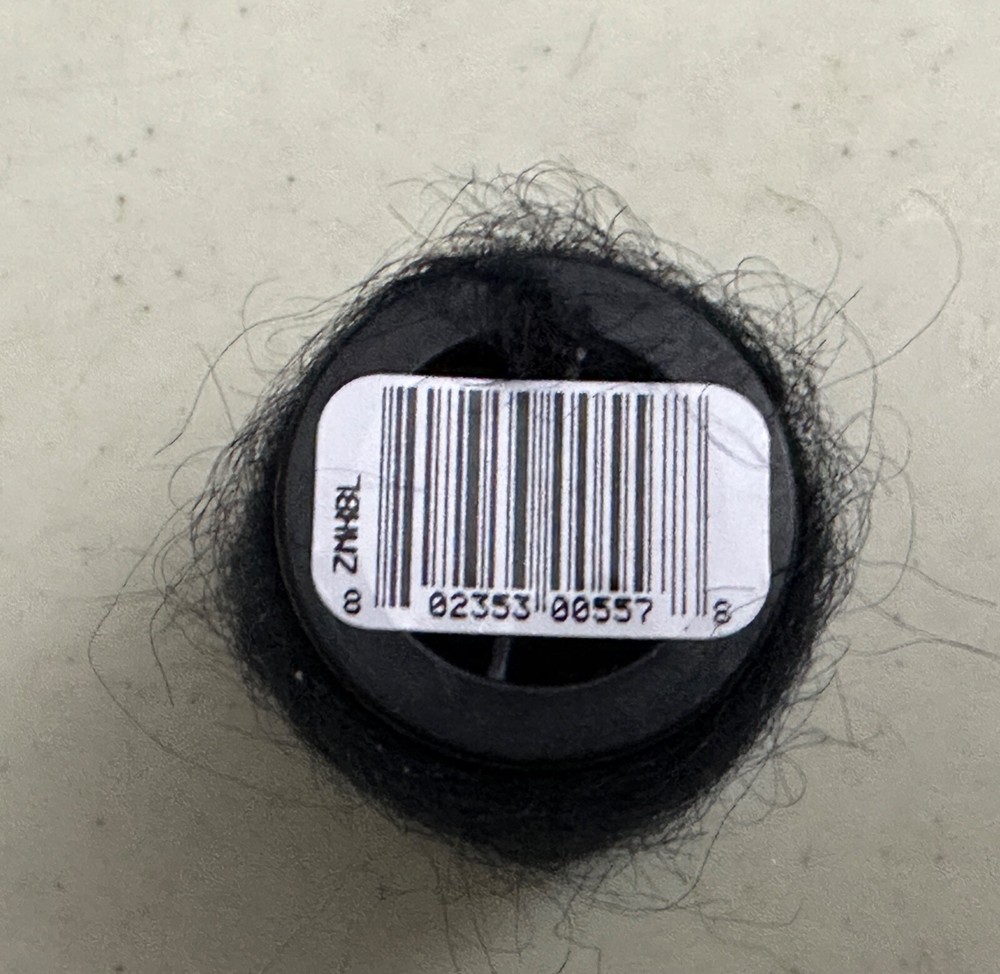 Uni Mohair 5 Yard Spool Black
