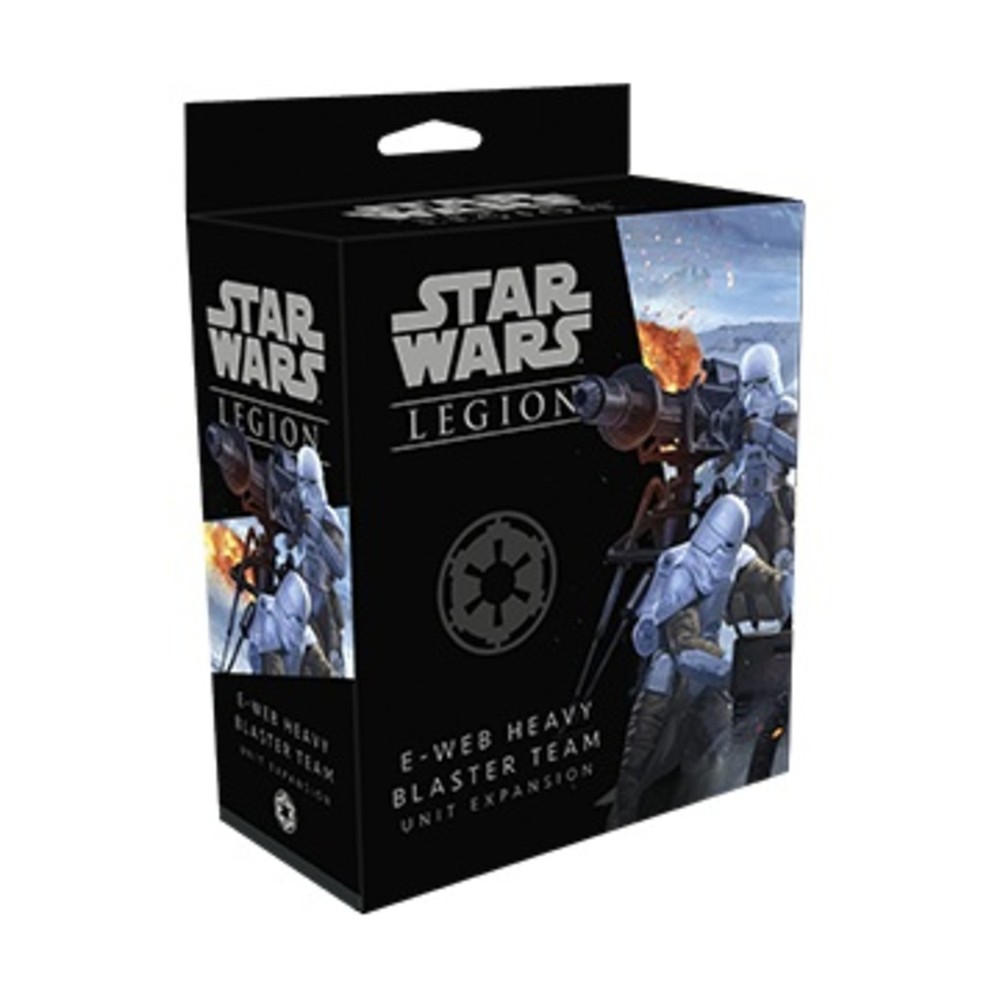 FFG Galactic Empire Mini E-Web Heavy Blaster Team Unit Expansion VG+/Mint