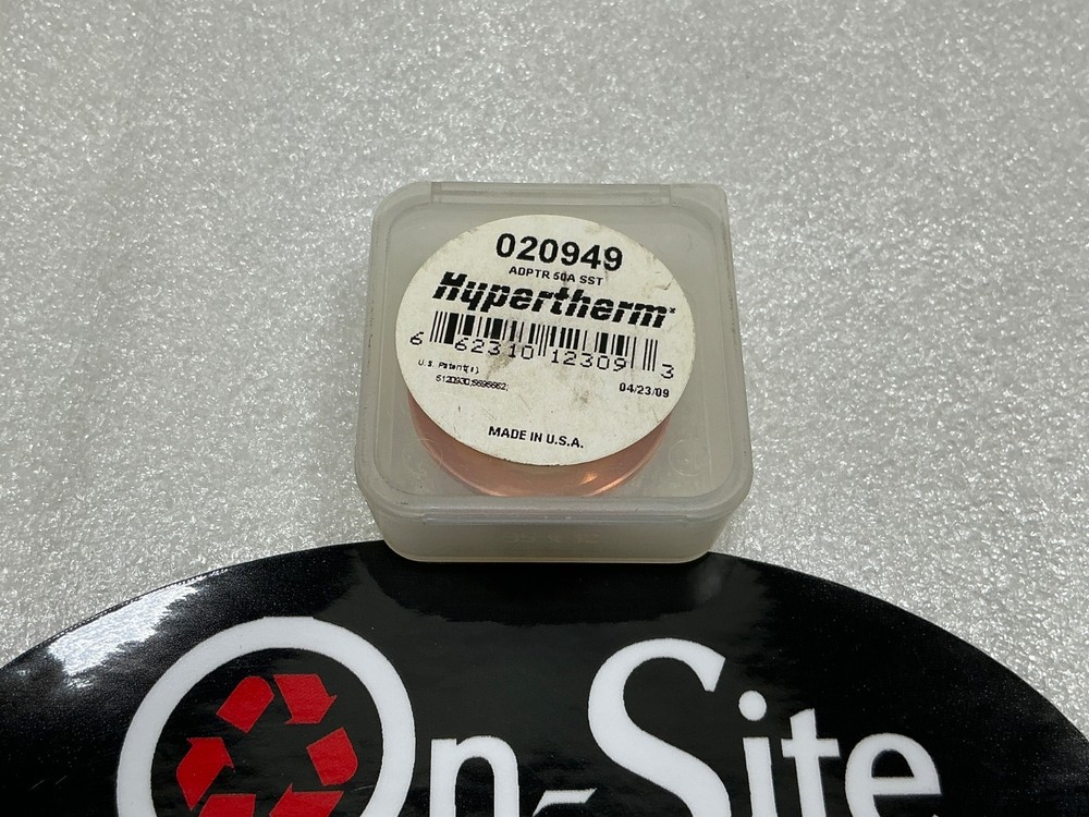HYPERTHERM 020949 SHIELD ADAPTER 50 A SST FOR PLASMA CUTTERS
