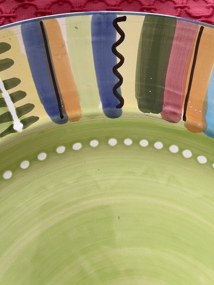 Crate and Barrel Lamas Manachi Large Serving Platter Plate