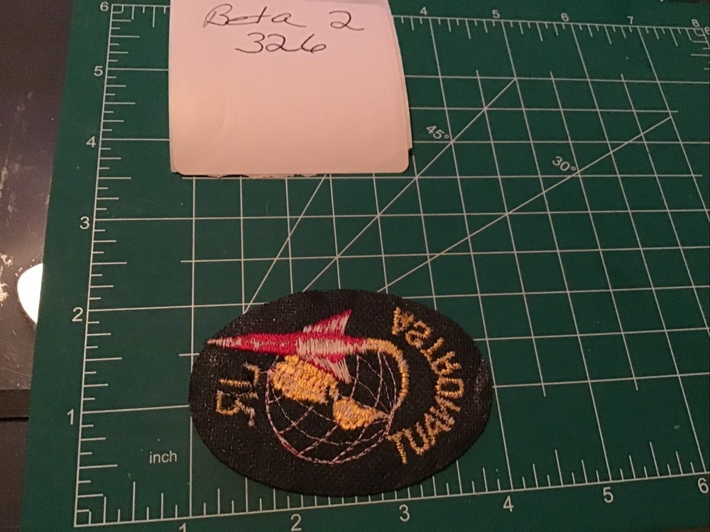 Vintage Jr Astronaut Patch NASA Space