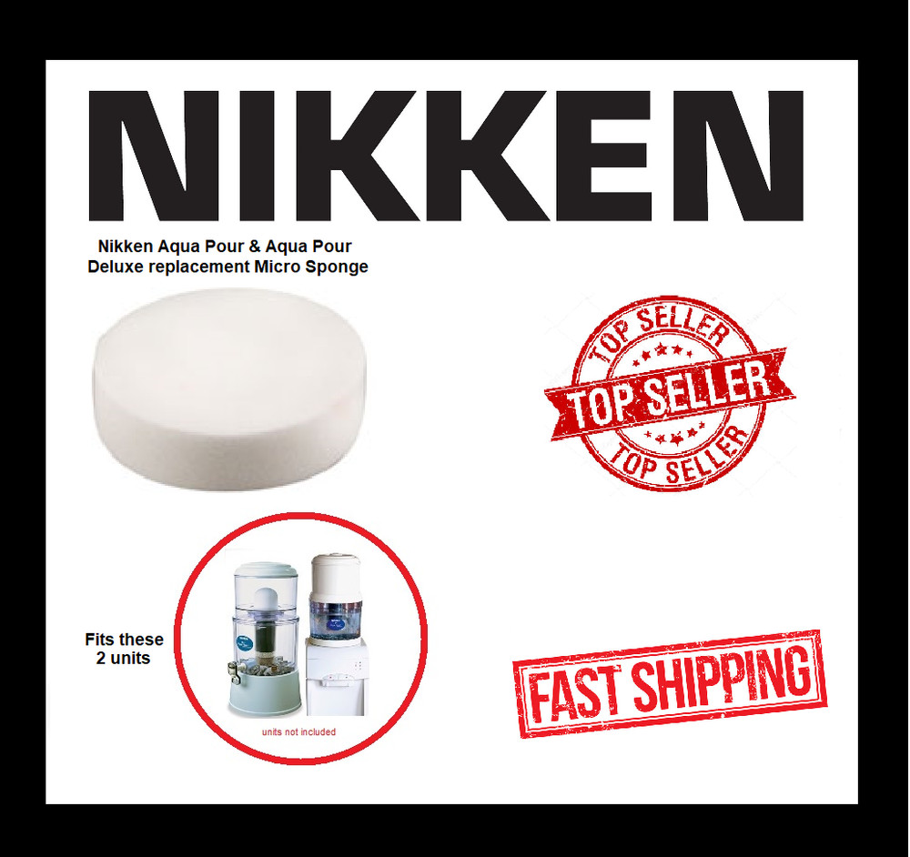 Nikken PiMag Aqua Pour Replacement Micro Sponge Pre-Filter Item # 1362
