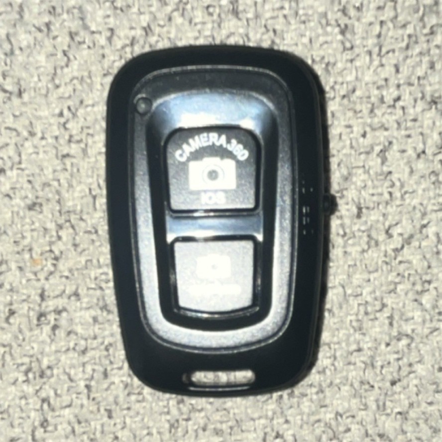 Wireless Black Remote Control Transmitter for Cameras – Camera Remote, Black