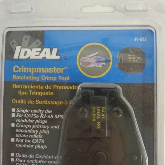 IDEAL INDUSTRIES 30-522 CRIMP TOOL