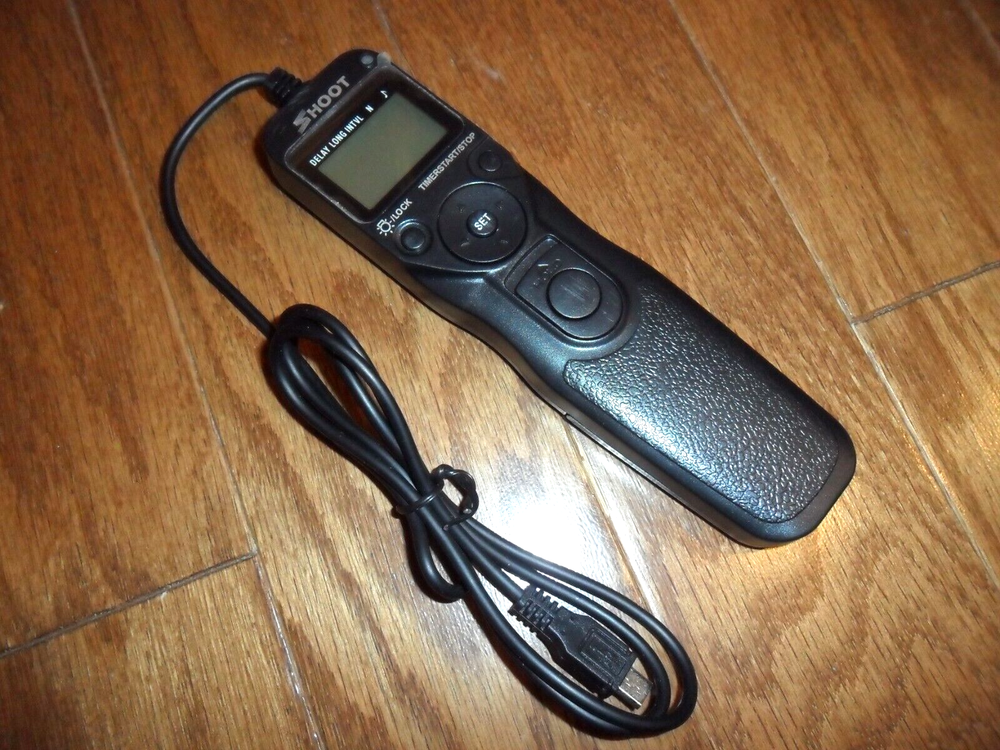 Shoot Timer Remote Control Shutter Release for Cameras