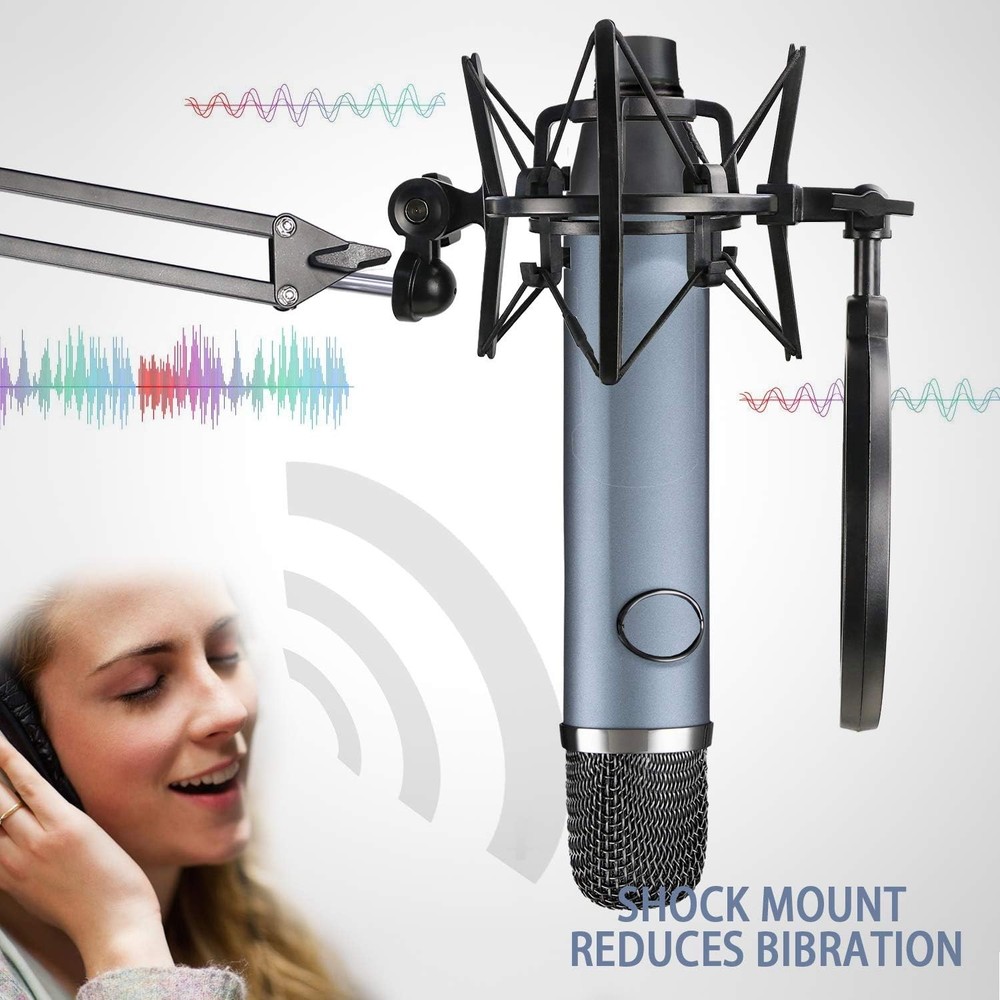 Blue Ember Mic Shock Mount with for Ember, SH100