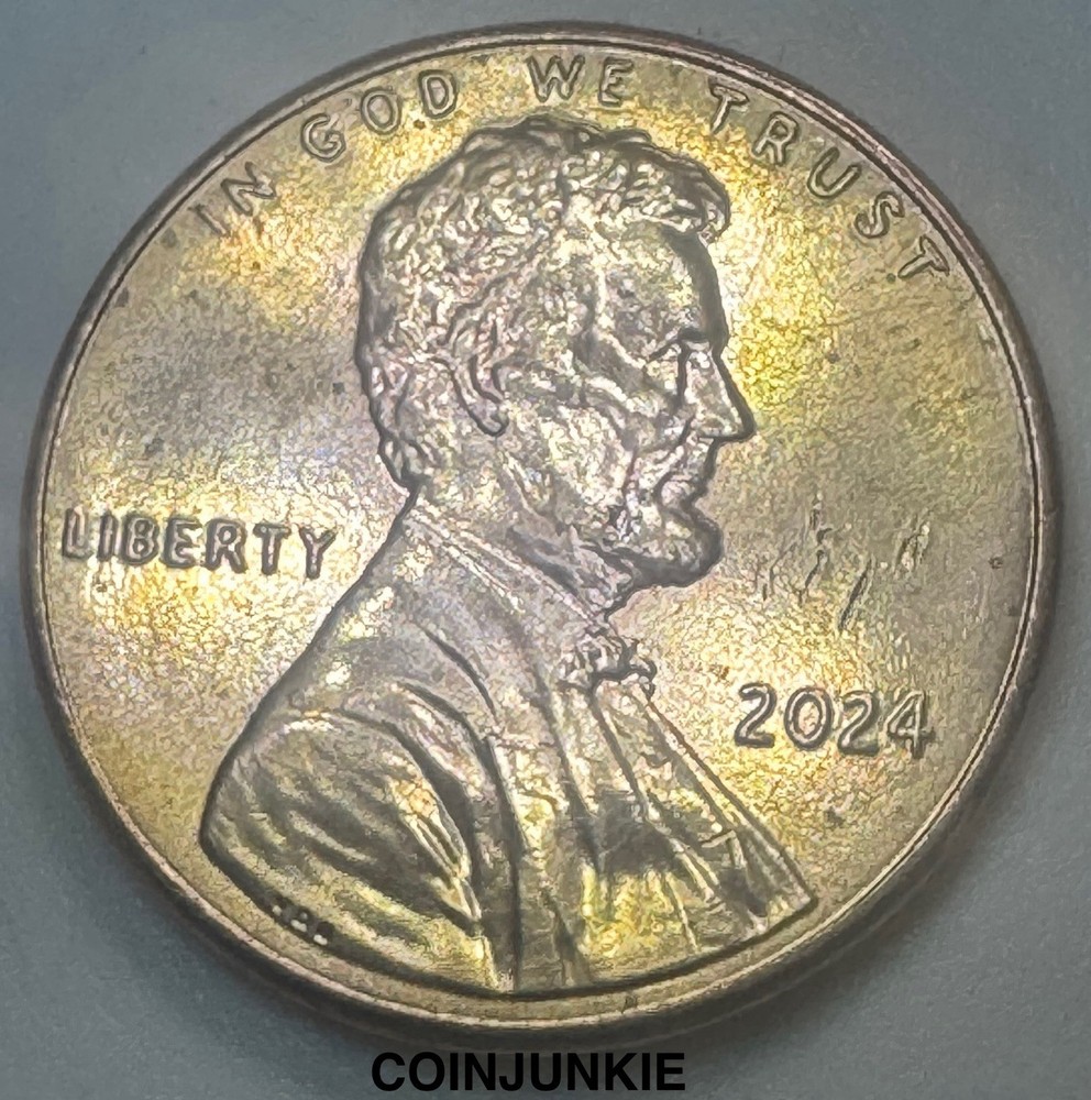 2024 Lincoln Shield Cent-MINT ERROR-UNIQUE STRIKE THROUGHS-MUST SEE! 🔥
