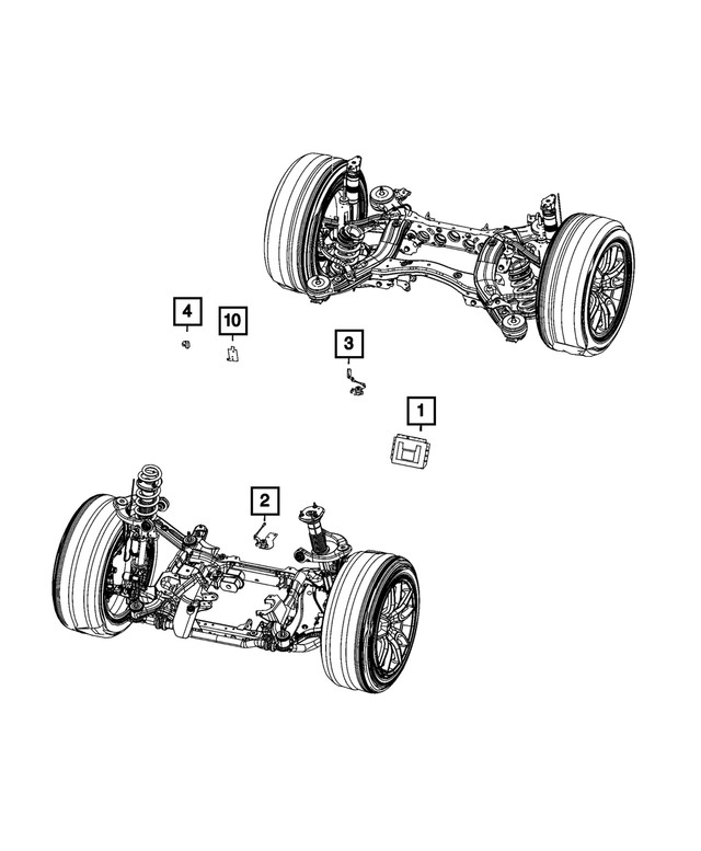 Genuine Mopar Active Damping Sensor 68320314AB