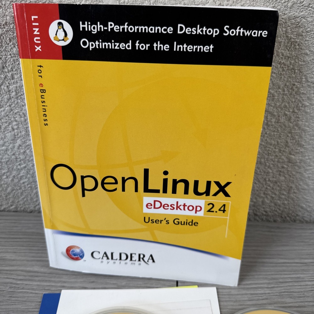 Open Linux eDesktop 2.4 Original Box Set Complete