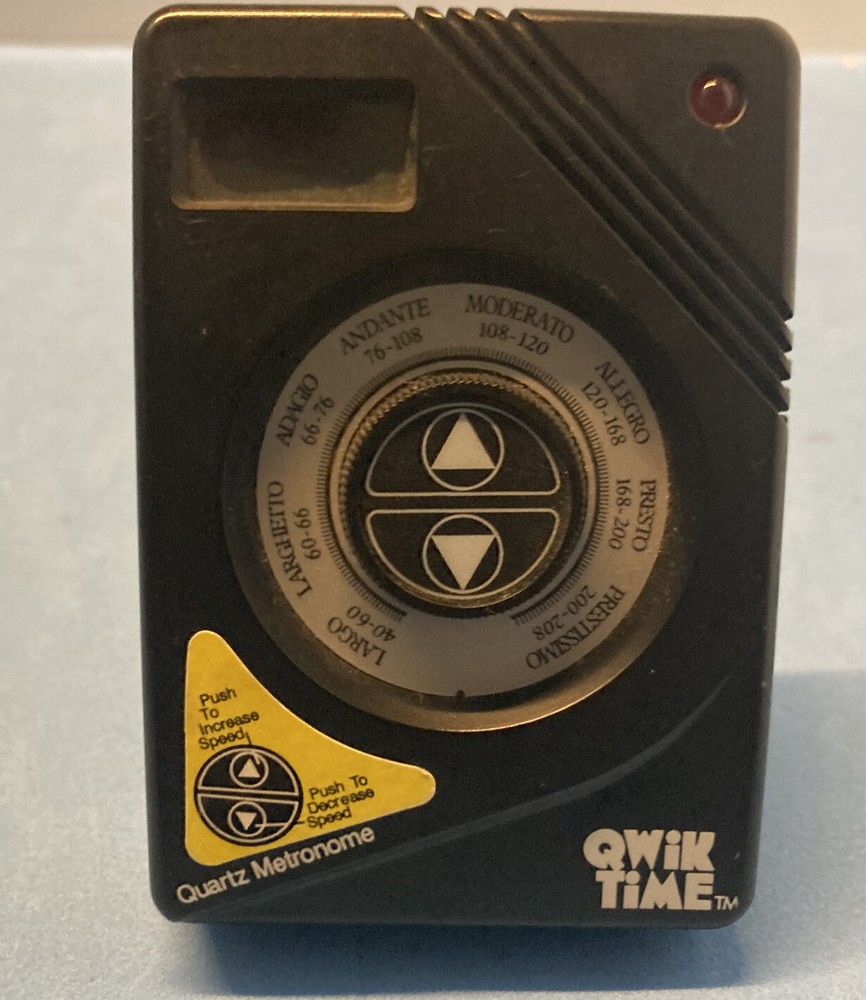 Qwik Time QT 3 Quartz Metronome