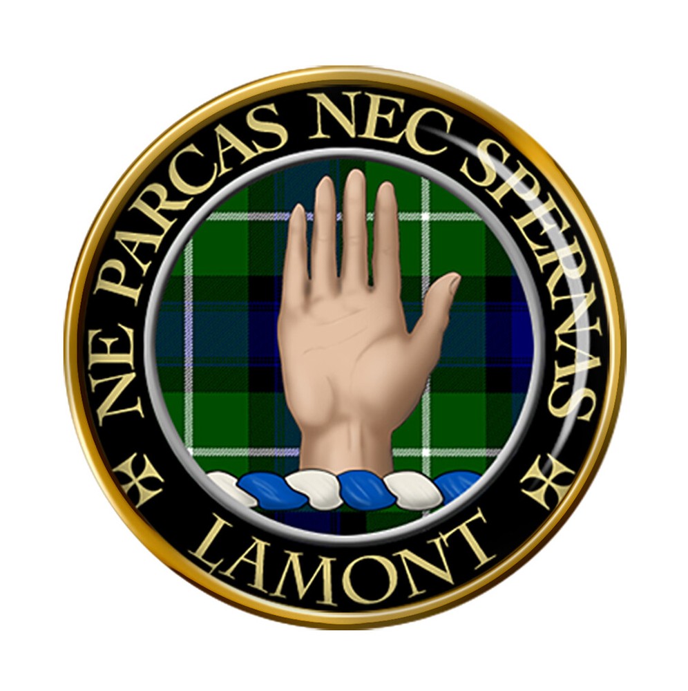 Lamont Scottish Clan Pin Badge