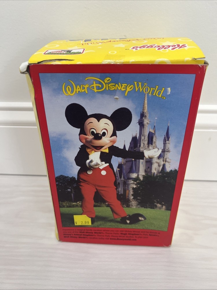 2002 Kellog Disney World Mickey Mouse Bobble Head UNOPENED BOX - NEVER TOUCHED