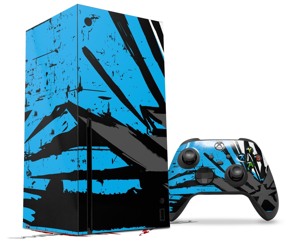 Skins XBOX Series X Console Controller Baja 0040 Blue Medium