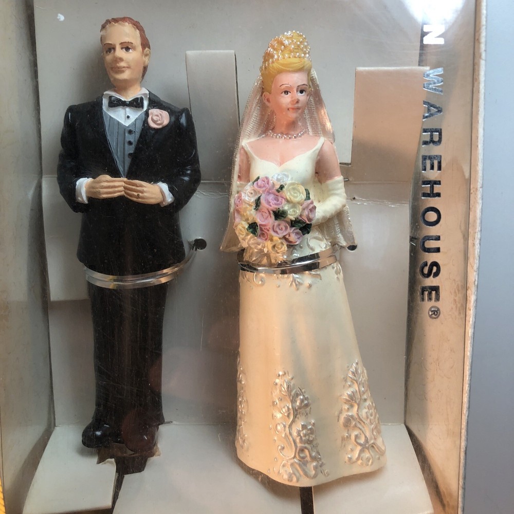 Cake Wedding Set Server Bride And Groom