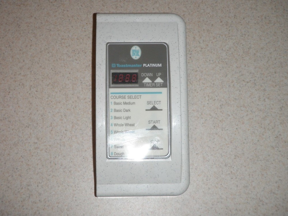 Electronic Control Panel for Toastmaster Bread Maker Machine Model 1156S
