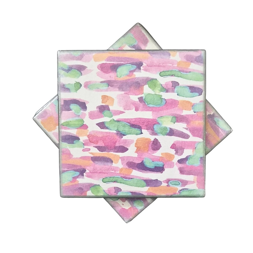 Abstract Pastel Coasters