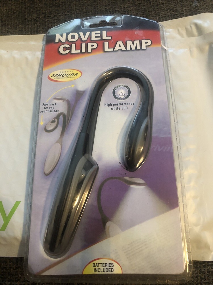 Novel Clip Lamp- New Sealed
