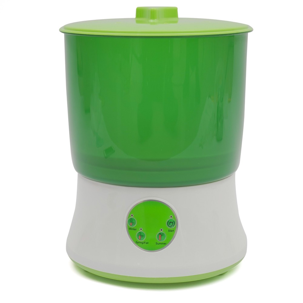 2-Layer Bean Sprouts Machine Large Capacity Automatic Bean Sprouter Grow Tool US