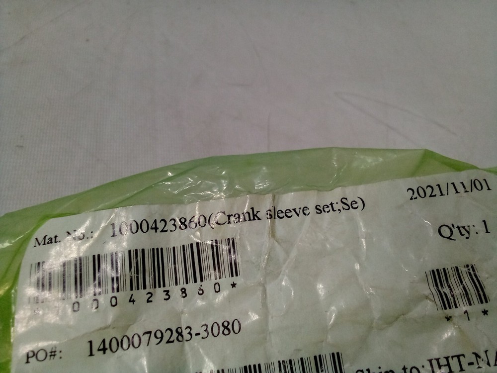 Johnson Crank Sleeve Set, 10004238660 - JHT-NA