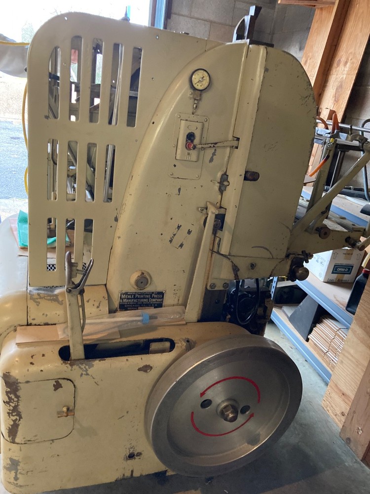 Miehle V-50 Press, serial # V-21768