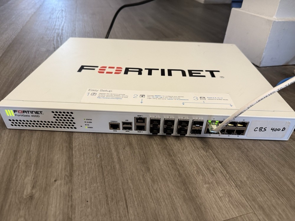FortiGate 400D FG-400D Firewall Gateway network Security