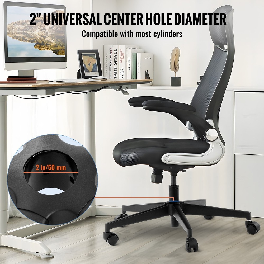 [New]Office Chair Base Replacement, 28", 2500 lbs Static Load Capacity, Heavy Du