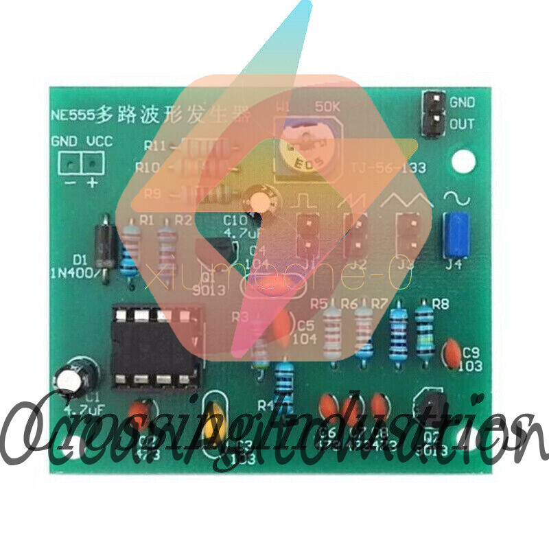1PCS Multi-Channel NE555 Waveform Generator Module Sine Triangle Square Wave
