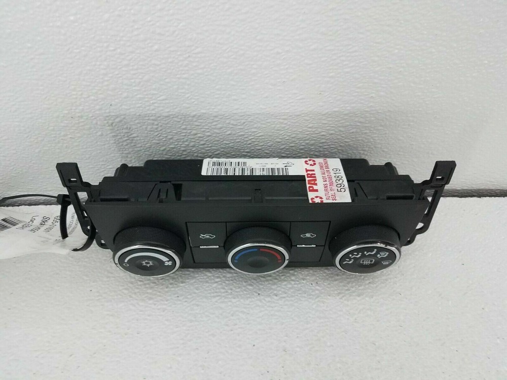 2006-2008 chevy impala heater ac climate temperature control switch panel oem