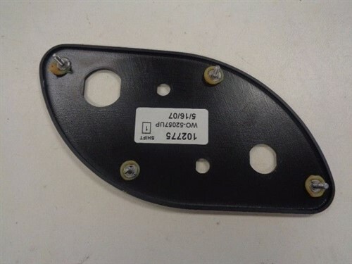 BLANK IGNITION PANEL 102775 BRUSHED SILVER 8" X 4 1/4" MARINE BOAT