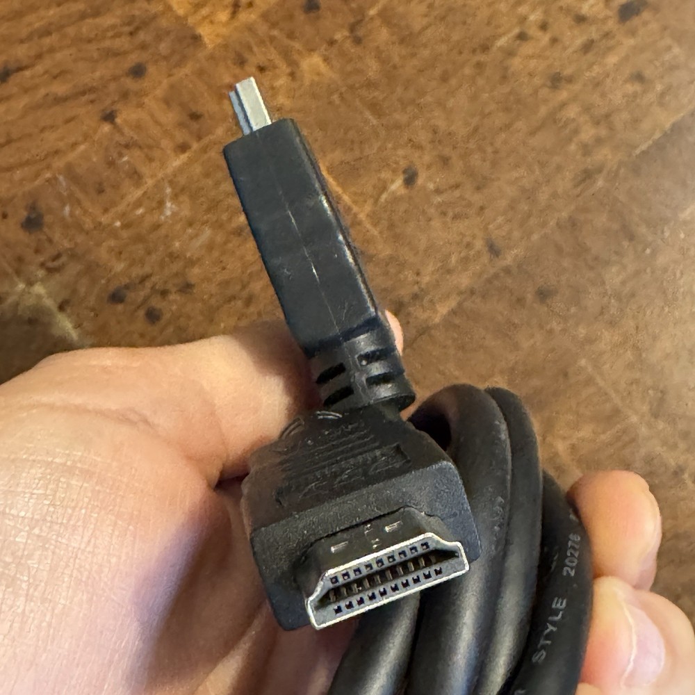 Cable & Adapter Lot – HDMI, VGA, USB-C, Micro-USB, Printer Cable, Batteries