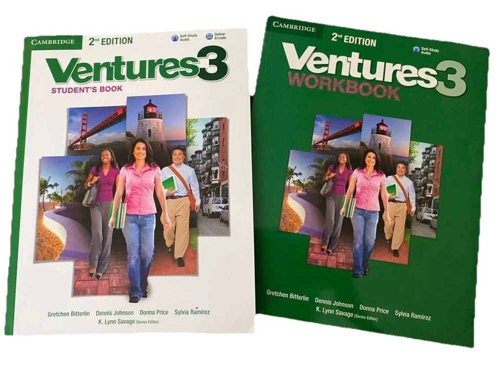 Ventures 3- 2nd Edition- Workbook & Student Book with Audio CDs