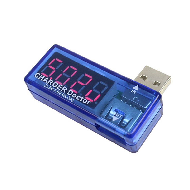1PCS USB Voltage Detector Voltmeter Tester Mobile Power Tester Voltmeter