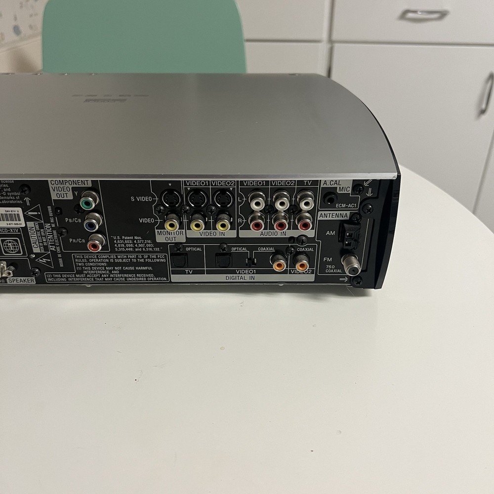 Sony S Force Pro DVD SACD Changer - DAV-X1 Model HCD-X1V