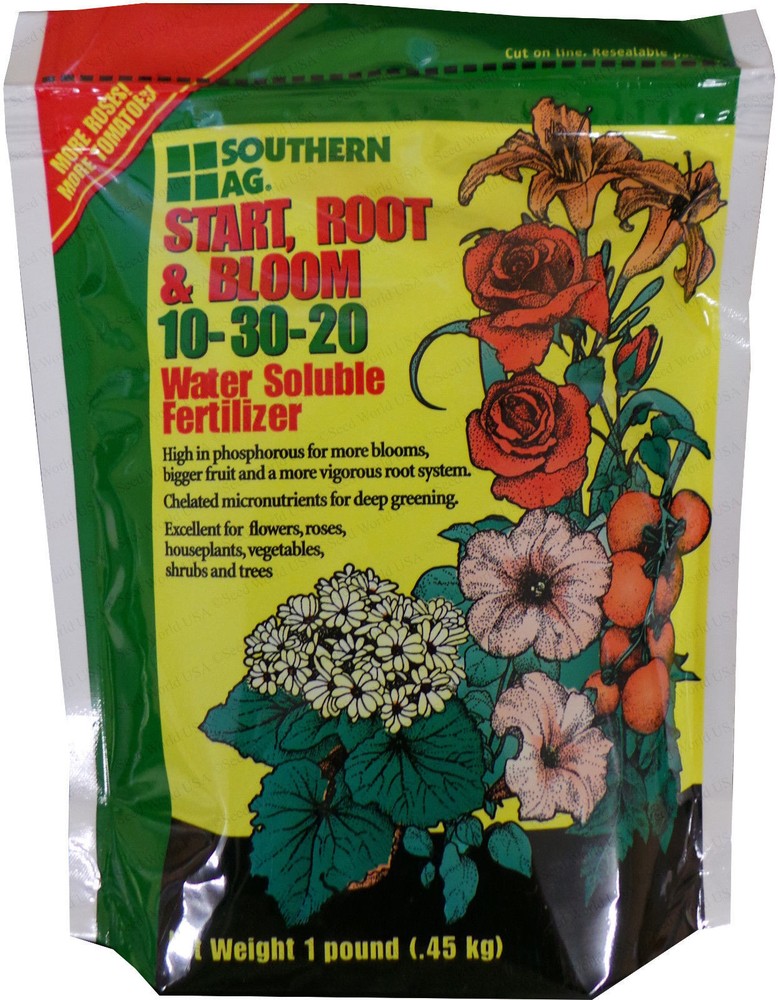 Start, Root, and Bloom 10-30-20 Water Soluble- 5 Lbs.