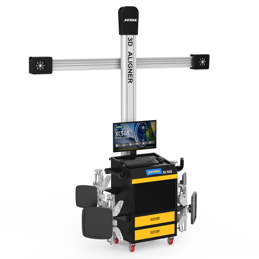 AUTOOL 3D Wheel Alignment Machine Fully Automatic 4 Wheel Aligner Alignment Tool