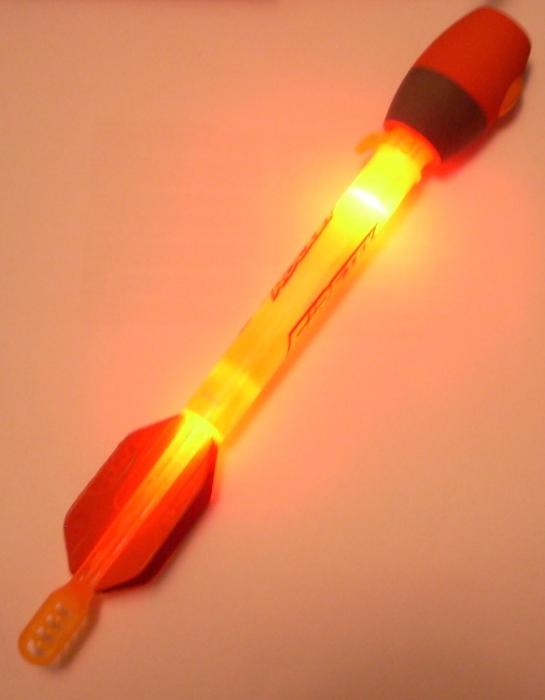 1 Zing Firetek Rocket Dart Toy LED Lights Work