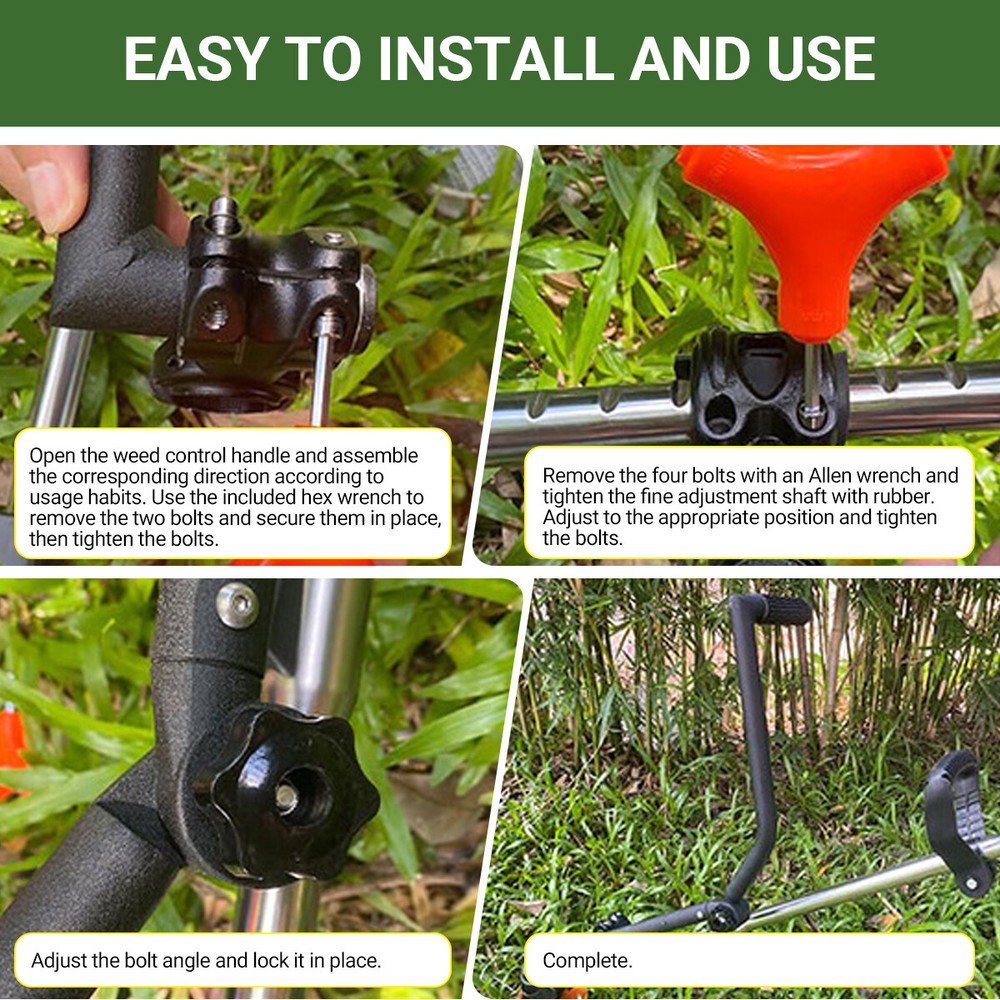 Ergonomic String Trimmer Handle Grip Trimmers For Weed Lawn Eater Extension Tool