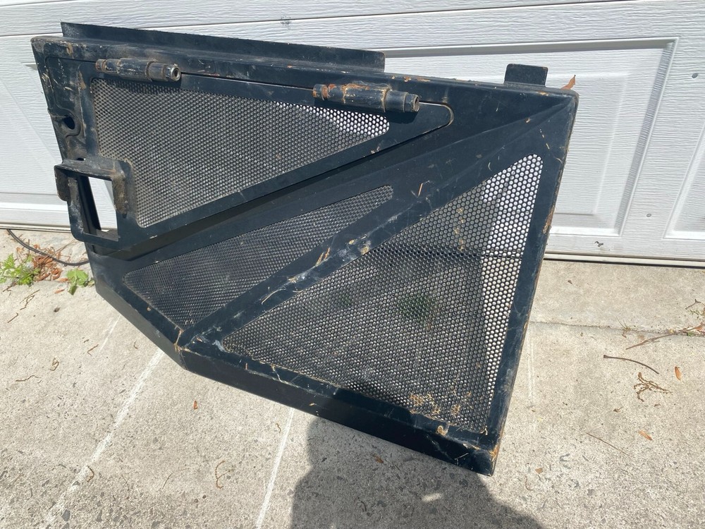 Left hand engine side shield for 630B Tigercat log skidder