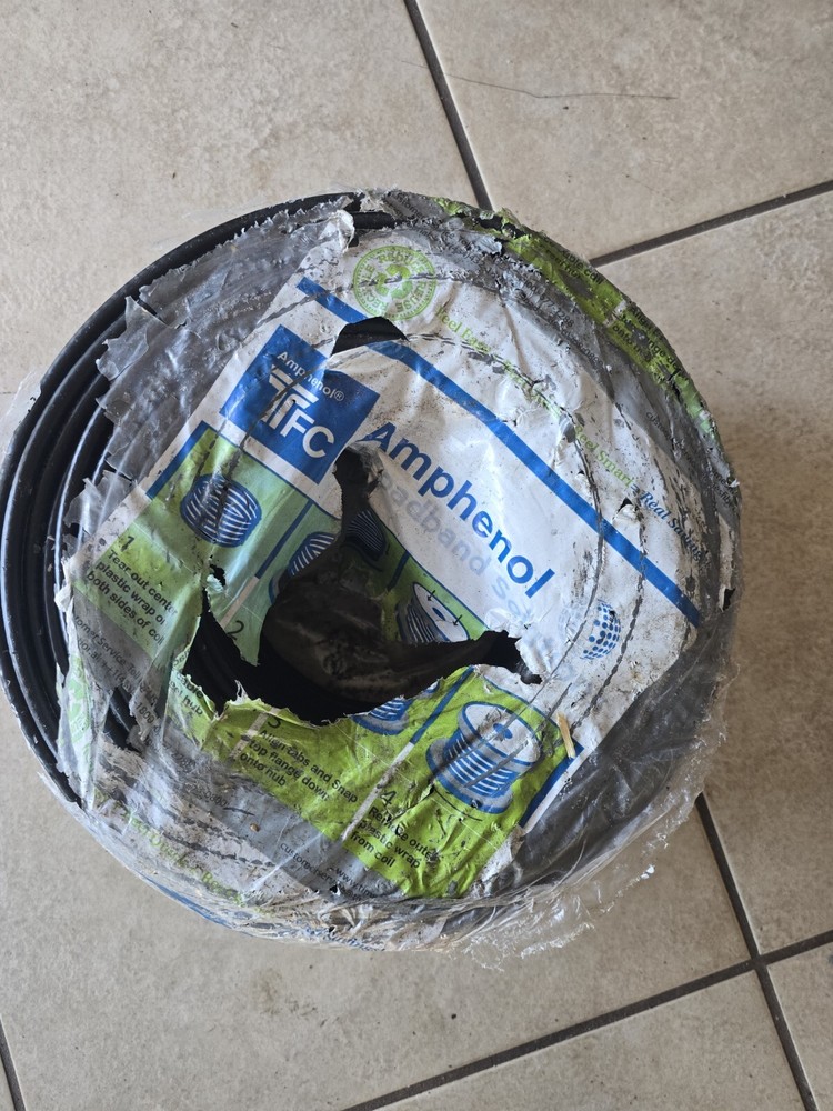 Amphenol’s black Cable