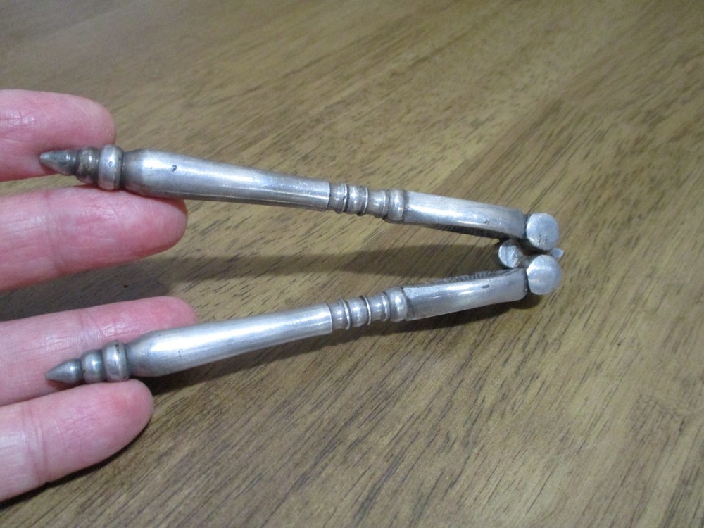 Antique Victorian Silverplate Nutcracker Seafood Crab Legs