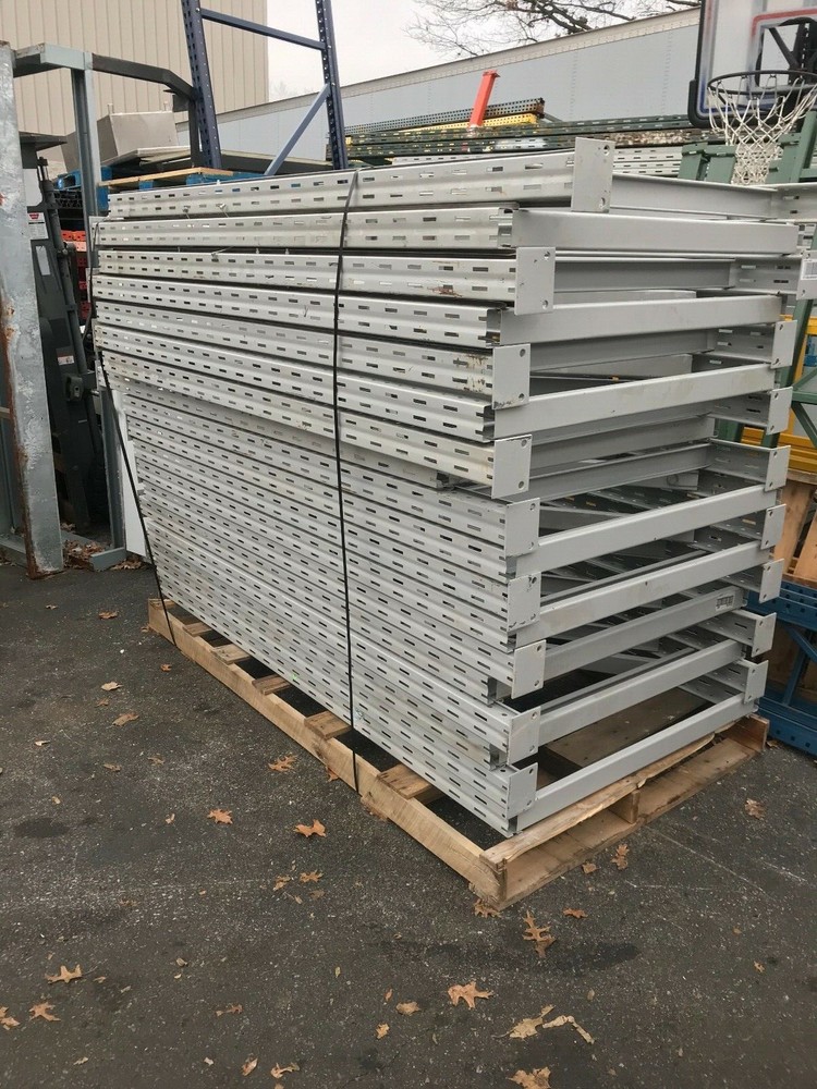 2 Sections Heavy Duty Pallet Racking, 44"W x 84”