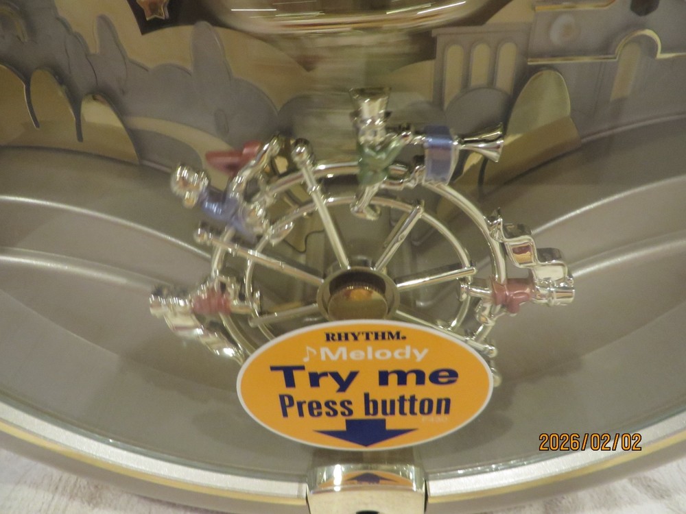RHYTHM CLOCK - CTS Carnival - NIB